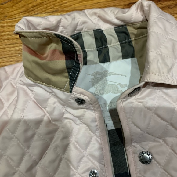 Burberry Jackets & Coats Burberry Baby Girl Quilted Jacket 3y